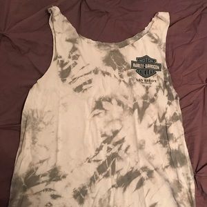 Vintage Harley Davidson Tank